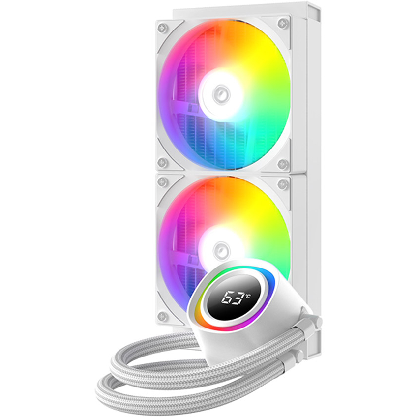 Водяная система охлаждения ID-Cooling FX240 TD White