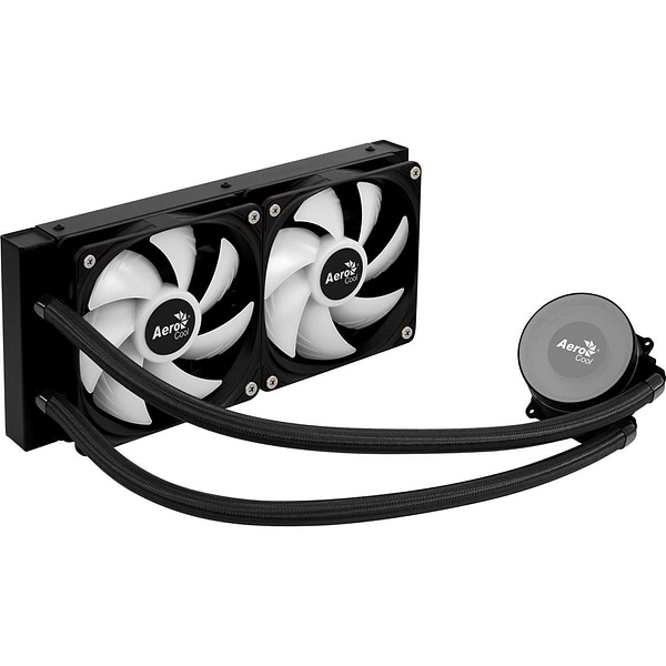 Фото - Водяная система охлаждения AEROCOOL Oasis L240 Black (ACLA-OA24117.11)