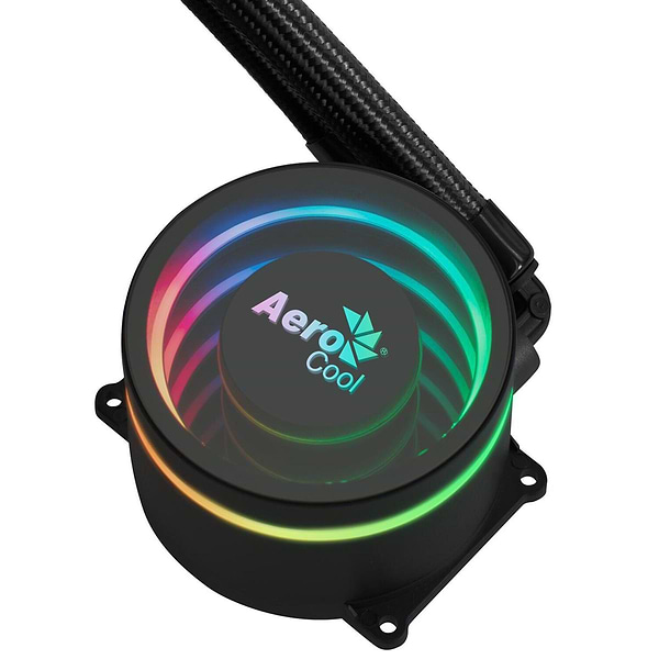 Фото - Водяная система охлаждения AEROCOOL Oasis L240 Black (ACLA-OA24117.11)