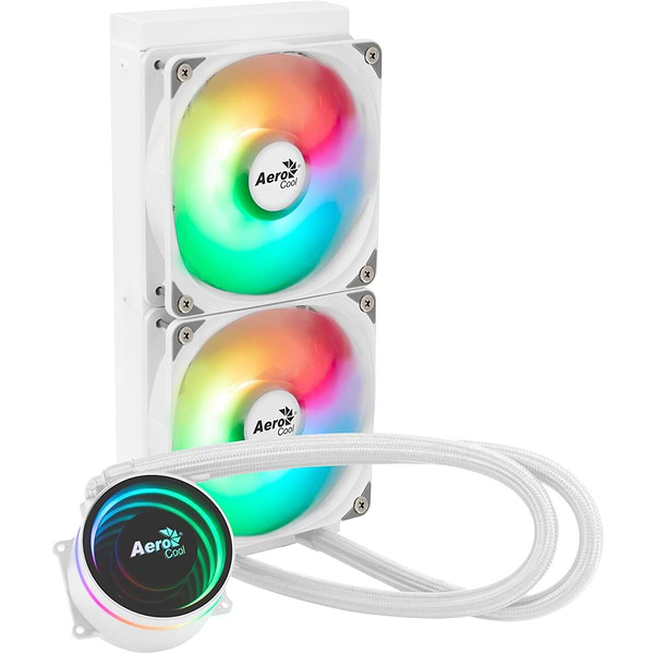 Фото - Водяная система охлаждения AEROCOOL Oasis L240 White (ACLA-OA24117.21)