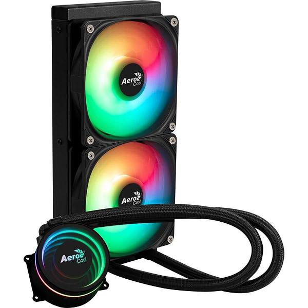 Фото - Водяная система охлаждения AEROCOOL Oasis L240 Black (ACLA-OA24117.11)