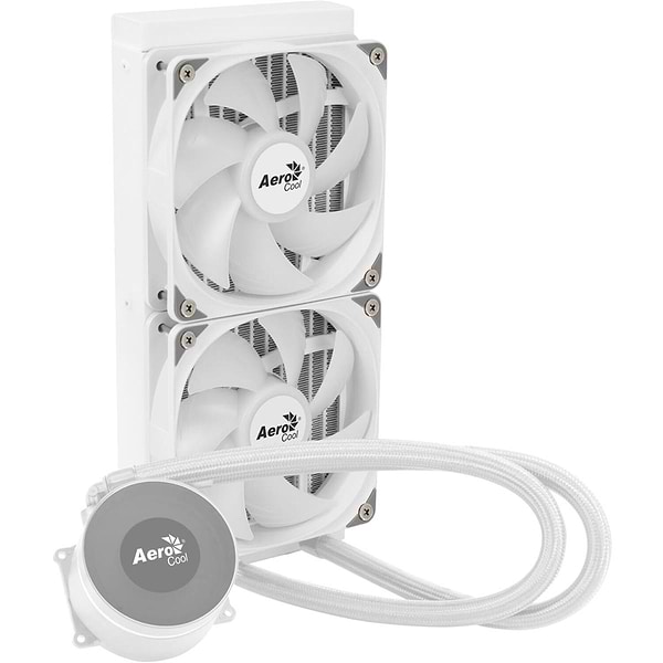 Фото - Водяная система охлаждения AEROCOOL Oasis L240 White (ACLA-OA24117.21)