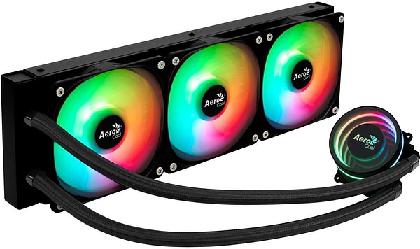 Фото - Водяна система охолодження AEROCOOL Oasis L360 Black (ACLA-OA36117.11)