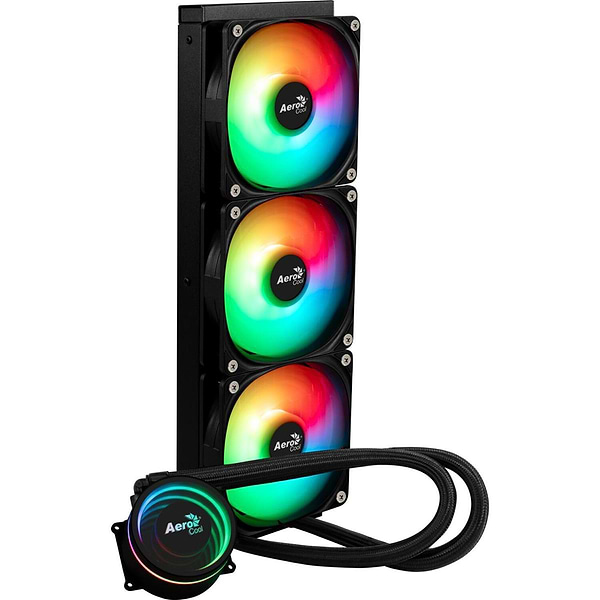 Фото - Водяна система охолодження AEROCOOL Oasis L360 Black (ACLA-OA36117.11)