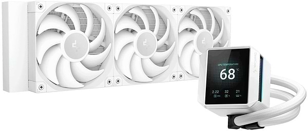 Фото - Водяна система охолодження Deepcool Mystique 360 White (R-LX360-WHDSNMP-G-1) Фото - Водяна система охолодження Deepcool Mystique 360 White (R-LX360-WHDSNMP-G-1)