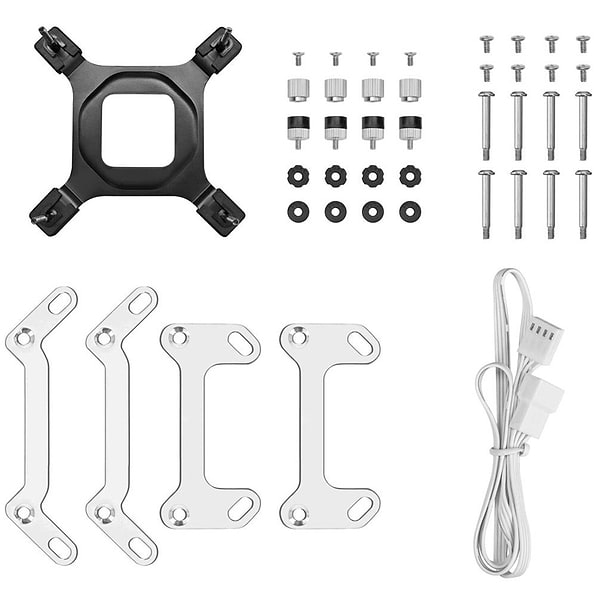 Фото - Водяна система охолодження Deepcool Mystique 360 White (R-LX360-WHDSNMP-G-1)