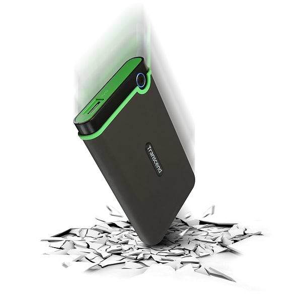 Фото - Жесткий диск внешний Transcend StoreJet 1TB USB 3.1 Iron Gray Slim (TS1TSJ25M3S)