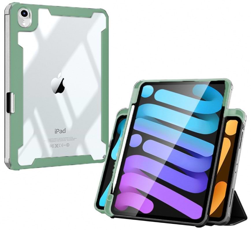 Чехол для планшета BeCover Magnetic 360 Rotating с креплением Apple Pencil for Apple iPad 10.9" (2022/2024)/iPad (А16) 2025 11" Green (708504)