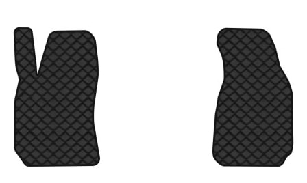 Килимки з екошкіри в салон авто передні EVAtech для Superb (B5) Skoda 2001-2008 1 покоління Sedan EU (SK11449AV2BBLB)