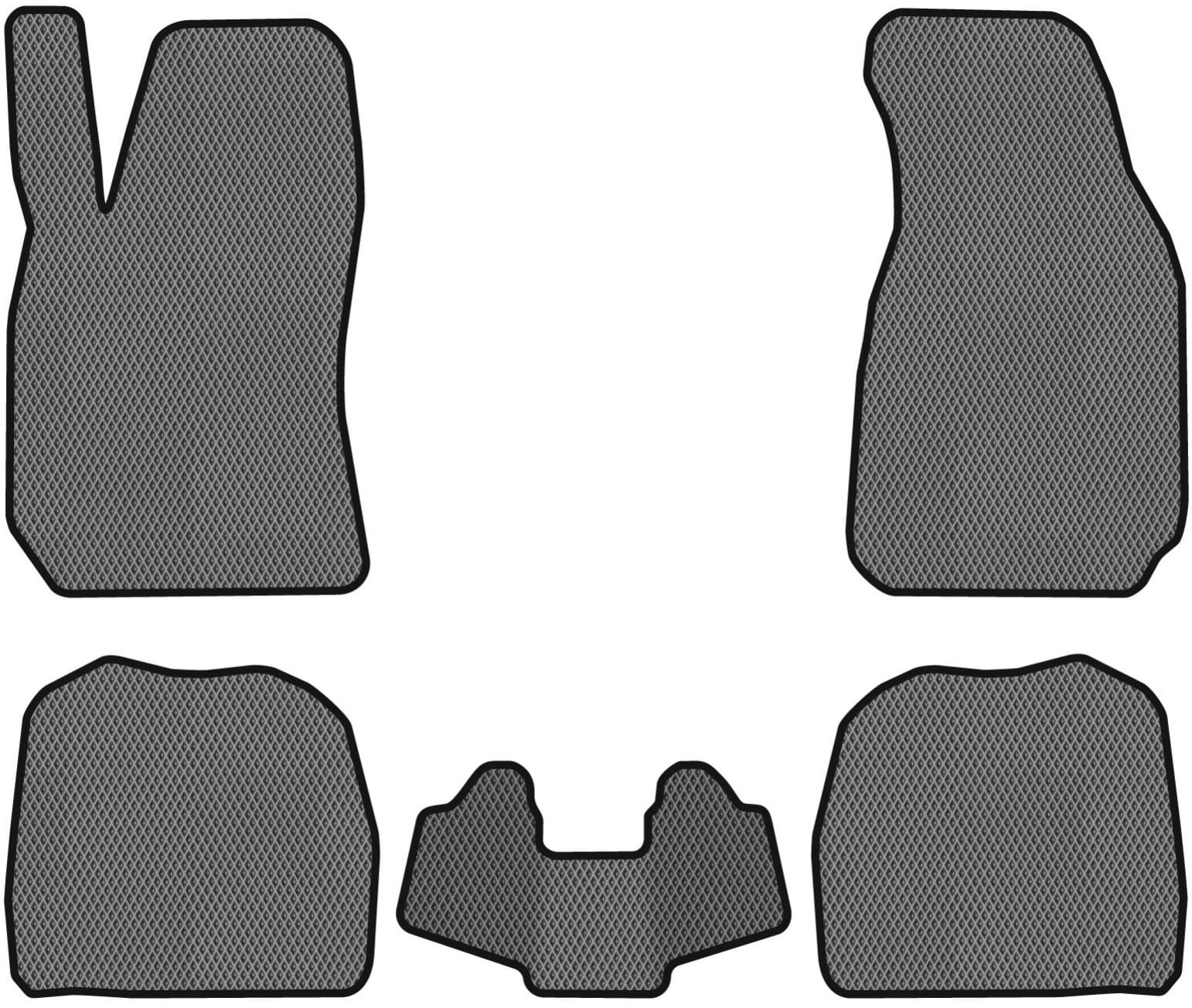 EVA коврики в салон авто EVAtech для Superb (B5) Skoda 2001-2008 1 поколение Sedan EU (SK11449CV5RGB)