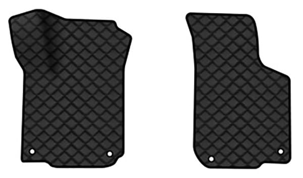 Килимки з екошкіри в салон авто передні EVAtech для Octavia A4 Tour Skoda 1996-2010 1 покоління Combi EU (SK11546AE2AV4BBB)