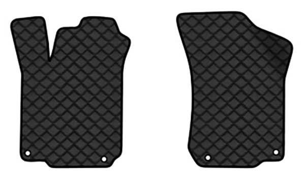 Килимки з екошкіри в салон авто передні EVAtech для Octavia A4 Tour Skoda 1996-2010 1 покоління Combi EU (SK11548A2TL4BBB)