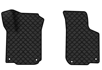 Килимки з екошкіри в салон авто передні EVAtech для Octavia A4 Tour Skoda 1996-2010 1 покоління Liftback EU (SK11552AD2TL4BBB)