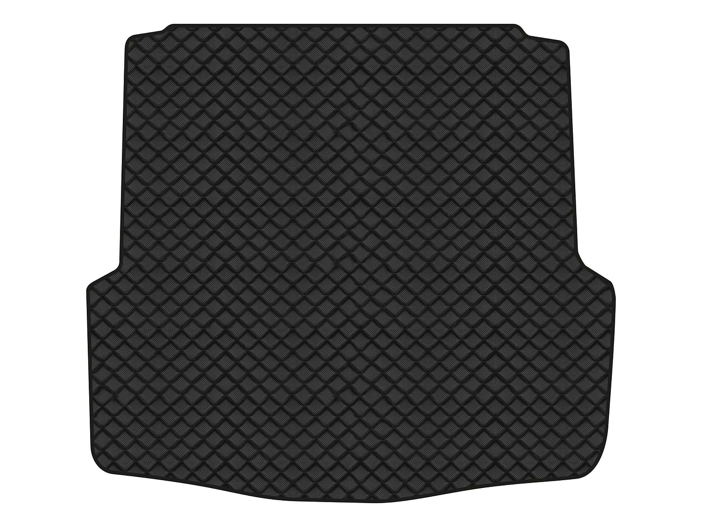 Килимок з екошкіри в багажник авто EVAtech ECO для Octavia A5 (AT, 8 clips) Skoda 2004-2013 2 покоління Combi EU (SK12151BA1BBB)