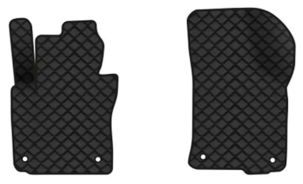 Килимки з екошкіри в салон авто передні EVAtech для Octavia A5 (MT, 4 clips) Skoda 2004-2013 2 покоління Liftback EU (SK12154A2AV4BBB)