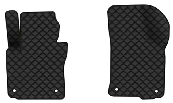 Коврики из экокожи в салон авто передние EVAtech для Octavia A5 (AT, 4 clips) Skoda 2004-2013 2 поколение Combi EU (SK12155A2AV4BBB)