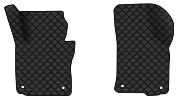 Килимки з екошкіри в салон авто передні EVAtech для Octavia A5 (AT, 4 clips) Skoda 2004-2013 2 покоління Combi EU (SK12155AD2AV4BBB)