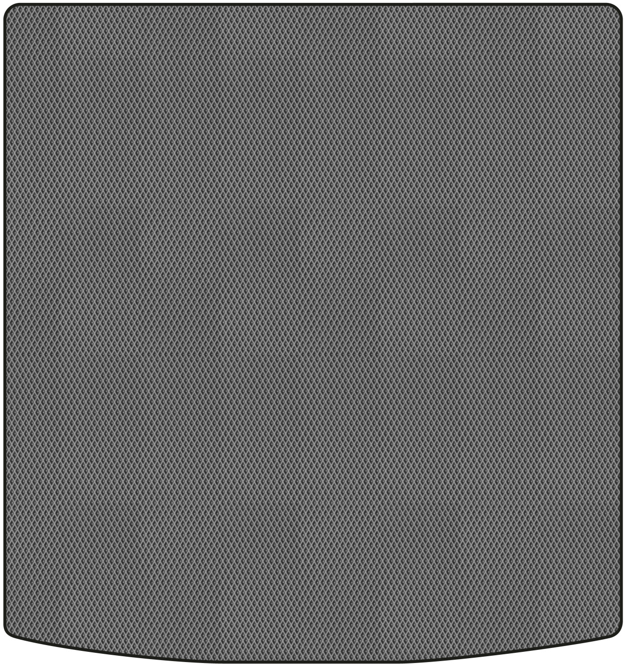 EVA коврик в багажник авто EVAtech для Octavia A5 (AT, 4 clips) Skoda 2004-2013 2 поколение Combi EU SK12155BO1RGB