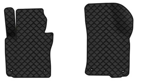 Коврики из экокожи в салон авто передние EVAtech для Octavia A5 (AT, 8 clips) Skoda 2004-2013 2 поколение Combi EU (SK12160A2TL4BBB)