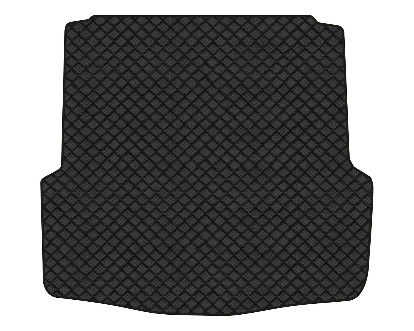 Килимок з екошкіри в багажник авто EVAtech ECO для Octavia A5 (AT, 8 clips) Skoda 2004-2013 2 покоління Combi EU (SK12160BA1BBB)