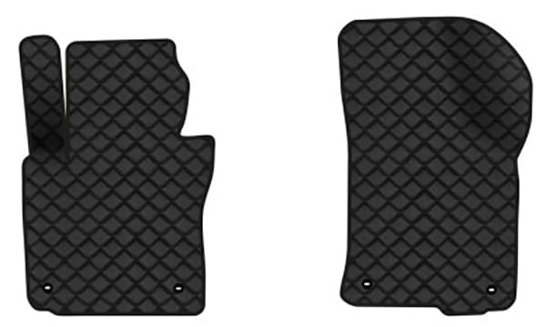 Килимки з екошкіри в салон авто передні EVAtech для Octavia A5 (AT, 8 clips) Skoda 2004-2013 2 покоління Liftback EU (SK12161A2TL4BBB)