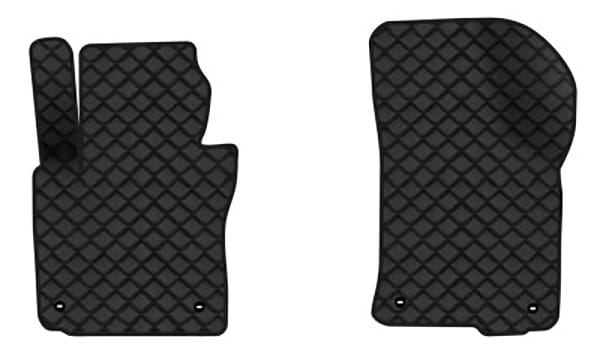 Килимки з екошкіри в салон авто передні EVAtech для Octavia A5 (AT, 4 clips) Skoda 2004-2013 2 покоління Combi EU (SK12164A2TL4BBB)