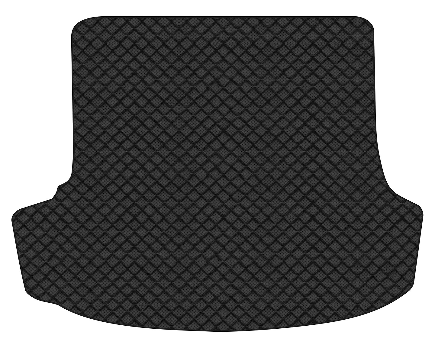 Килимок з екошкіри в багажник авто EVAtech ECO для Octavia A5 (AT, 4 clips) Skoda 2004-2013 2 покоління Liftback EU (SK12165B1BBB)