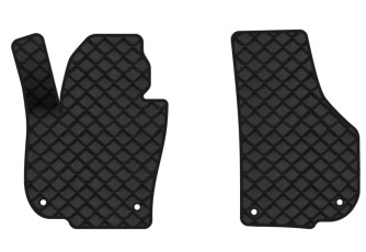 Килимки з екошкіри в салон авто передні EVAtech для Superb (B6) Skoda 2008-2015 2 покоління Combi EU (SK31130AE2AV4BBB)