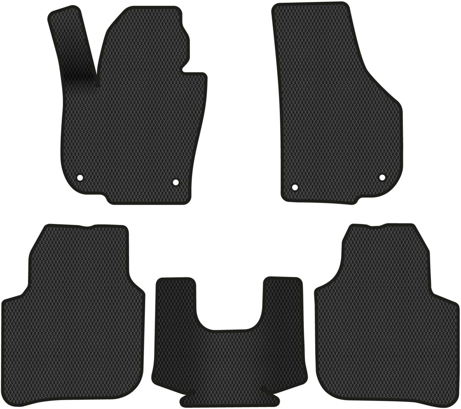 EVA коврики в салон авто EVAtech для Superb (B6) Skoda 2008-2015 2 поколение Combi EU (SK31130CV5AV4RBB)