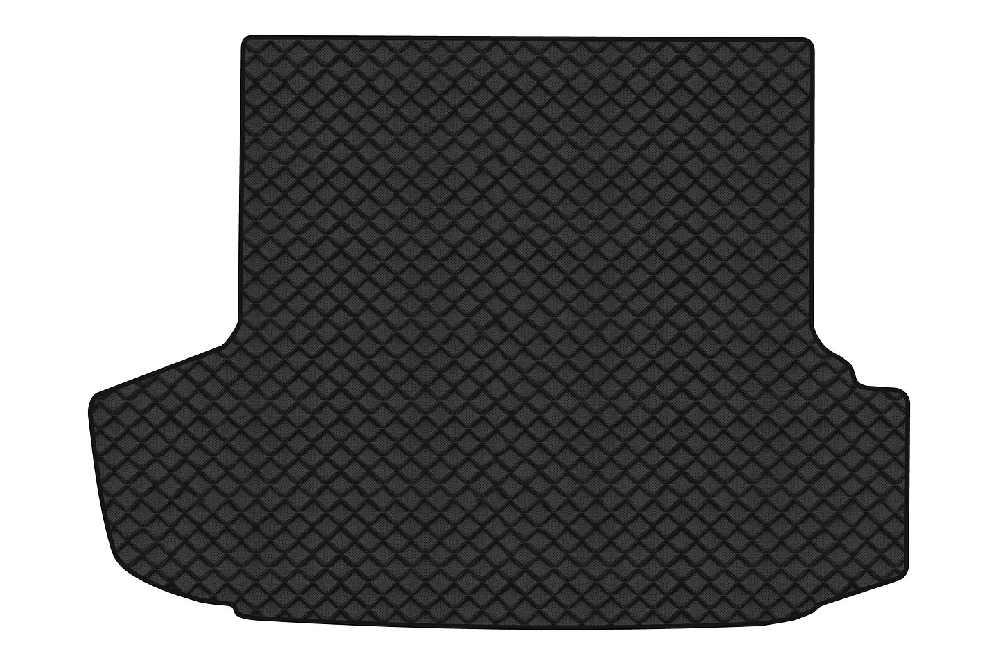 Килимок з екошкіри в багажник авто EVAtech ECO для Octavia A7 (Subwoofer Canton) AT Skoda 2013-2020 3 поколение Combi EU (SK32062B1BBB)