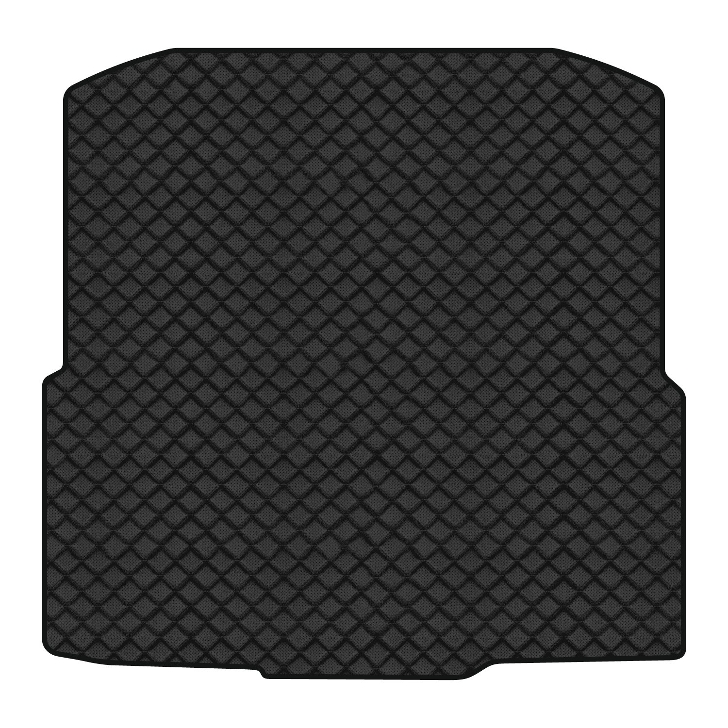 Килимок з екошкіри в багажник авто EVAtech ECO для Octavia A7 (Subwoofer Canton) AT Skoda 2013-2020 3 поколение Combi EU (SK32062BD1BBB)