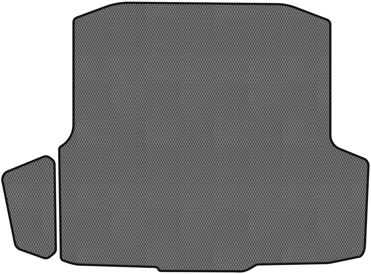 EVA килимок в багажник авто EVAtech для Octavia A7 (Subwoofer Canton) AT Skoda 2013-2020 3 покоління Combi EU (SK32062BE2RGB)