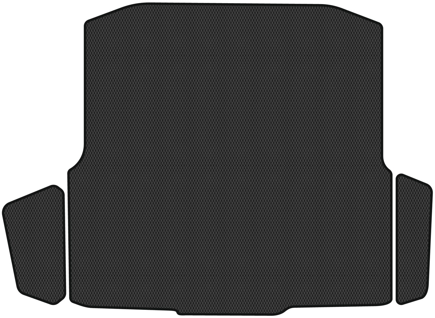 EVA коврик в багажник авто EVAtech для Octavia A7 (Subwoofer Canton) AT Skoda 2013-2020 3 поколение Combi EU (SK32062BG3RBB)