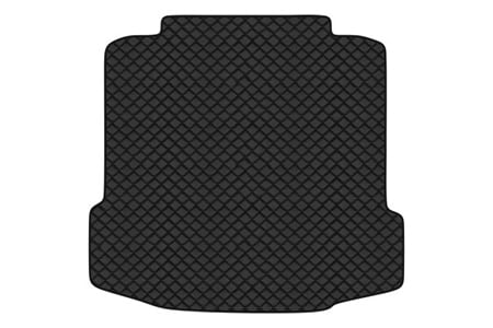 Коврик из экокожи в багажник авто EVAtech для Rapid Skoda 2012 1 поколение Liftback EU (SK3219B1BBB)