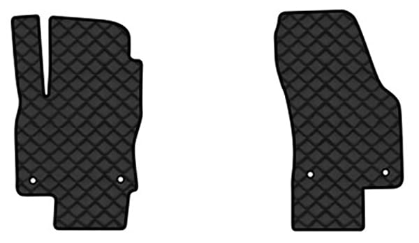 Коврики из экокожи в салон авто передние EVAtech для Kodiaq (5 seats) Skoda 2016-2021 1 поколение SUV EU (SK32942AK2AV4BBLB)