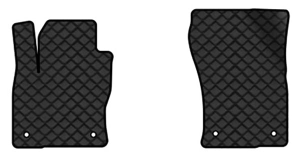 Коврики из экокожи в салон авто передние EVAtech для Kodiaq (5 seats) Skoda 2016-2021 1 поколение SUV EU (SK32942AM2AV4BBLB)