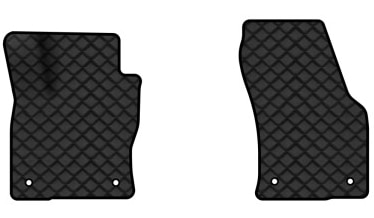 Коврики из экокожи в салон авто передние EVAtech для Kodiaq (5 seats) Skoda 2016-2021 1 поколение SUV EU (SK32942AQ2AV4BBLB)