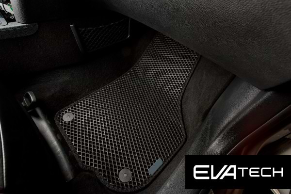 Фото - Коврики из экокожи в салон авто передние EVAtech для Superb (B6) Skoda 2008-2015 2 поколение Combi EU (SK34431AE2TL4BBB)