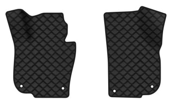 Коврики из экокожи в салон авто передние EVAtech для Superb (B6) Skoda 2008-2015 2 поколение Combi EU (SK34431AD2TL4BBB)