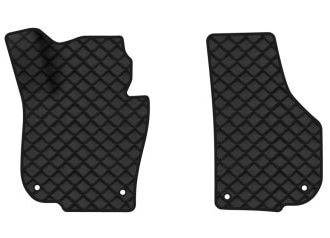 Фото - Коврики из экокожи в салон авто передние EVAtech для Superb (B6) Skoda 2008-2015 2 поколение Combi EU (SK34431AE2TL4BBB)