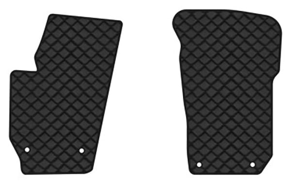 Коврики из экокожи в салон авто передние EVAtech для Fabia (5J) Skoda 2007-2014 2 поколение Htb EU (SK3500AB2AV4BBB)