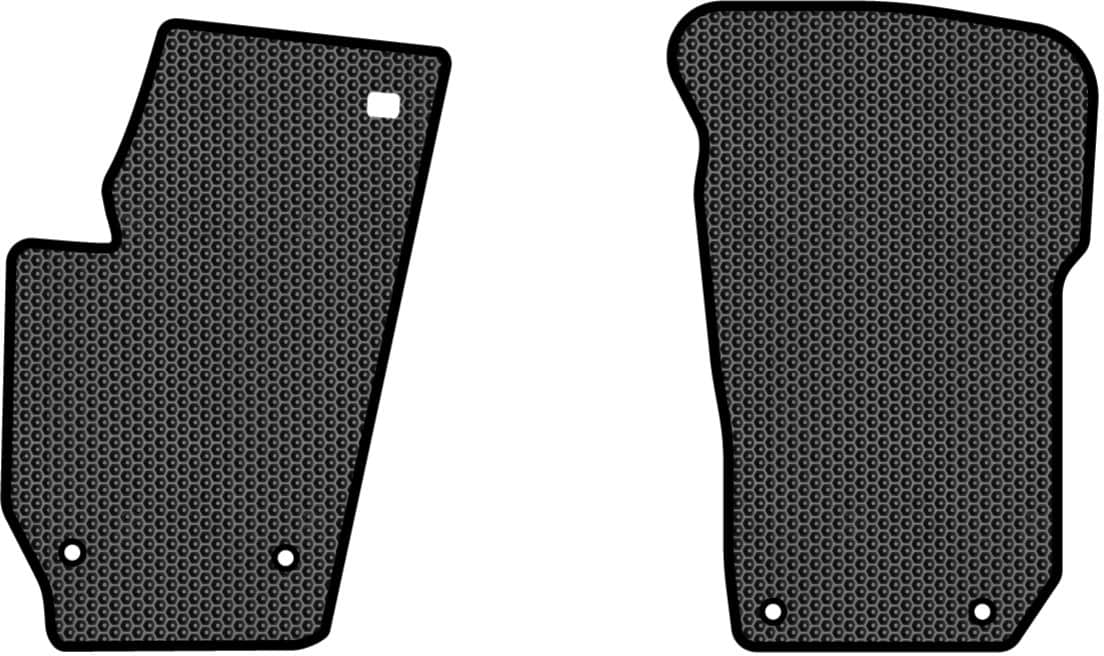 EVA коврики в салон авто передние EVAtech для Fabia (5J) Skoda 2007-2014 2 поколение Htb EU SK3500AI2AV4SBB