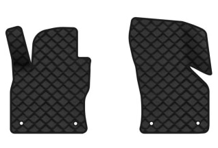 Коврики из экокожи в салон авто передние EVAtech для Octavia A7 AT Skoda 2013-2020 3 поколение Combi EU (SK3637AM2AV4BBB)