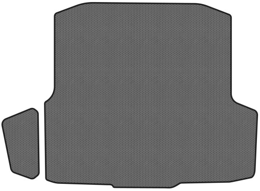 EVA килимок в багажник авто EVAtech для Octavia A7 AT Skoda 2013-2020 3 покоління Combi EU SK3637BE2SGB