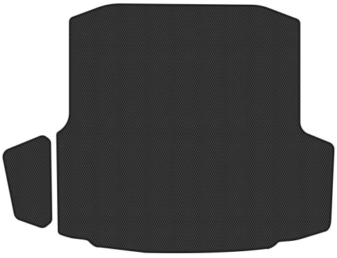 EVA килимок в багажник авто EVAtech для Octavia A7 AT Skoda 2013-2020 3 покоління Liftback EU SK3639BE2RBB