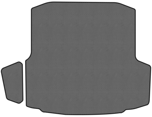 EVA килимок в багажник авто EVAtech для Octavia A7 AT Skoda 2013-2020 3 покоління Liftback EU SK3639BE2SGB