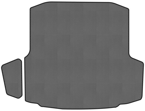 EVA килимок в багажник авто EVAtech для Octavia A7 MT Skoda 2013-2020 3 покоління Liftback EU (SK3640BE2RGB)