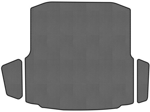 EVA килимок в багажник авто EVAtech для Octavia A7 MT Skoda 2013-2020 3 покоління Liftback EU (SK3640BG3RGB)