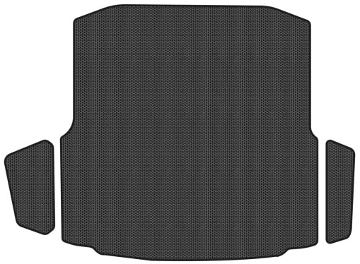 EVA коврик в багажник авто EVAtech для Octavia A7 MT Skoda 2013-2020 3 поколение Liftback EU (SK3640BG3SBB)
