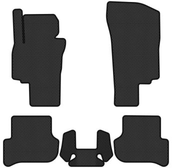 EVA коврики в салон авто EVAtech для Yeti Skoda 2009-2017 1 поколение SUV EU SK3857C5RBB
